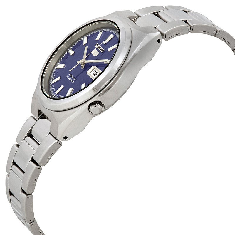 Seiko Series 5 Automatic Date-Day Blue Dial Men's Watch SNKC51J1
