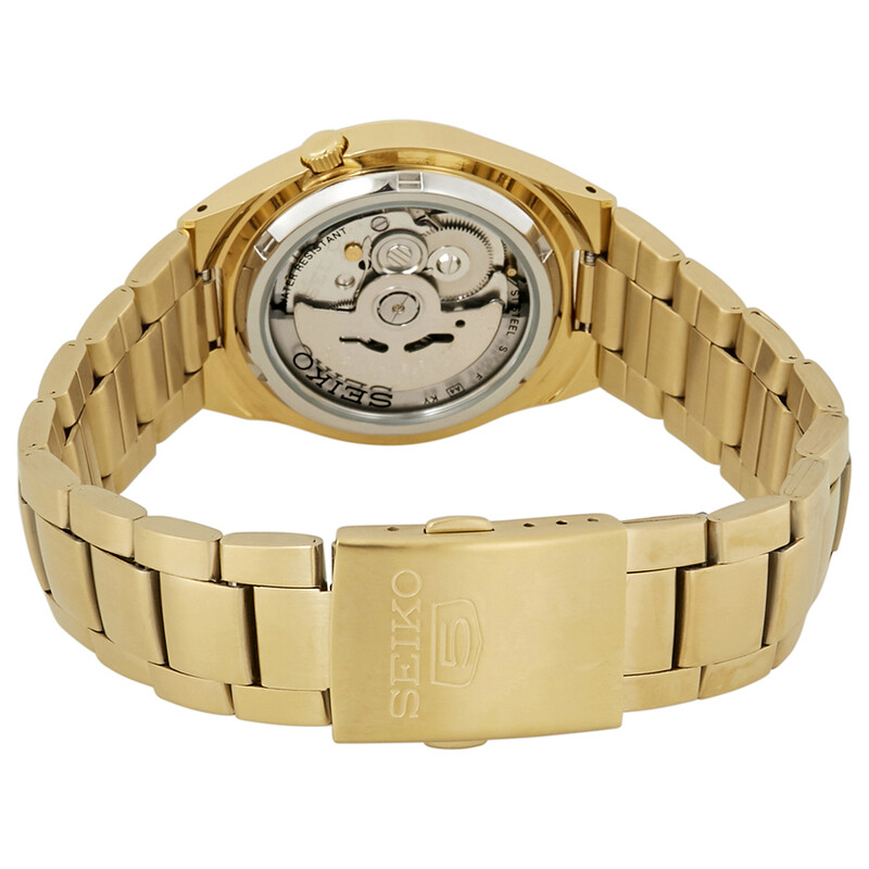 Seiko Series 5 Automatic Gold Dial Men's Watch SNK610 Seiko Series 5 Automatic Gold Dial Men's Watch SNK610 - 546x546 Image #3