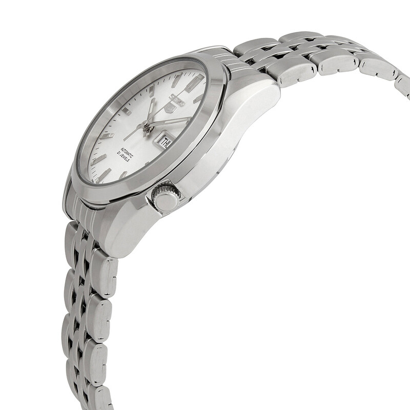 NWT Seiko Series 5 Automatic Silver Dial Men\'s Watch Seiko Series 5 Automatic Silver Dial Men main image 2