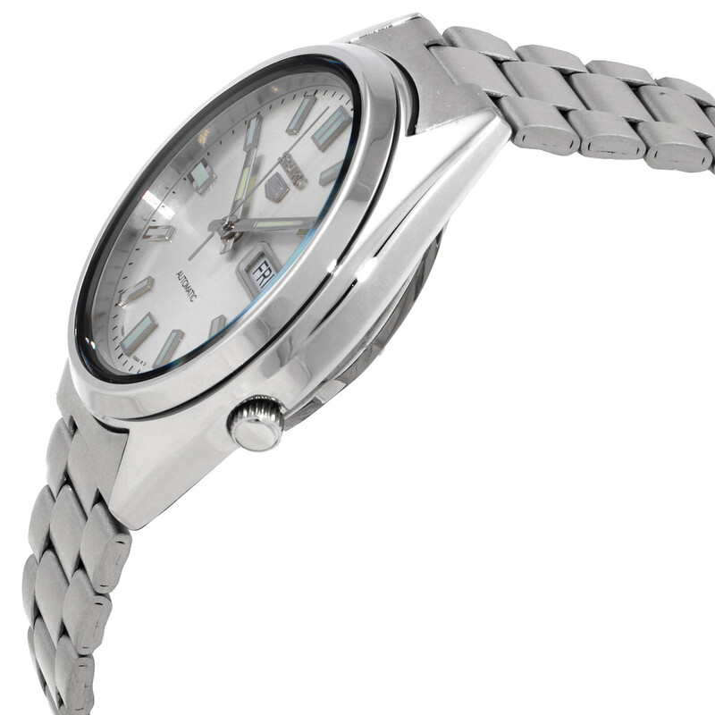 Seiko Series 5 Automatic Silver Dial Men's Watch SNXS73K1