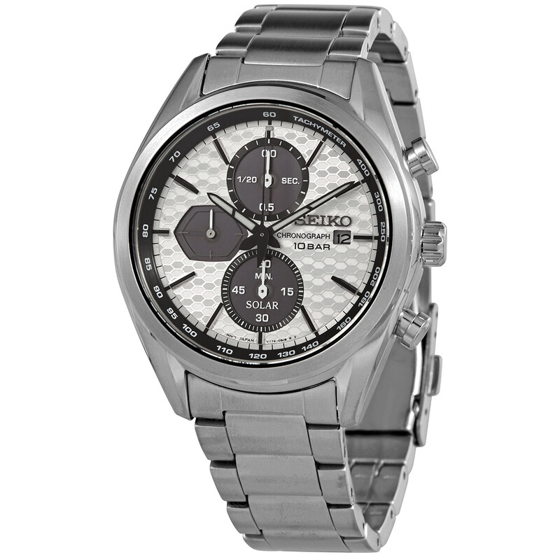 Seiko Solar White Dial Men's Watch SSC769P1 4954628235916