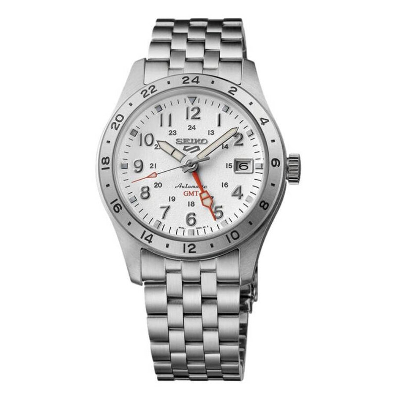 SEIKO SKS059P1 腕時計 Seiko Sports Field Automatic White Dial Men's Watch SSK059