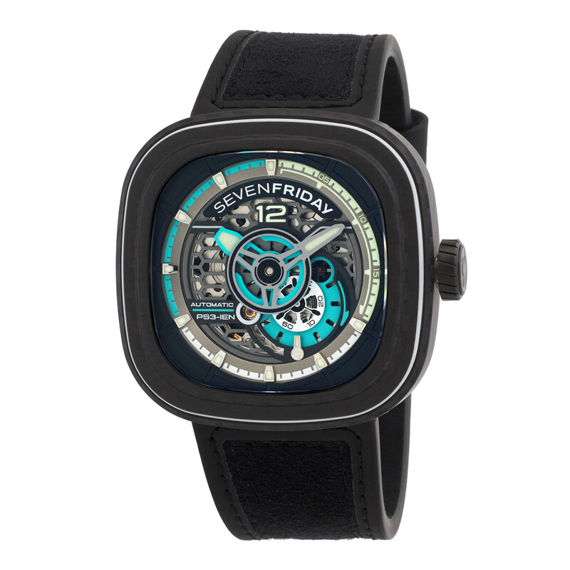 Sevenfriday Seven Friday PS Series Automatic Black Dial Men's