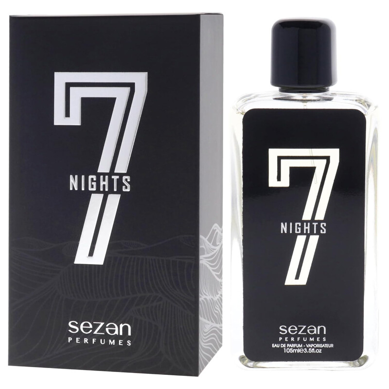 Sezan Men's 7 Nights EDP Spray 3.5 oz Fragrances 6290122335232