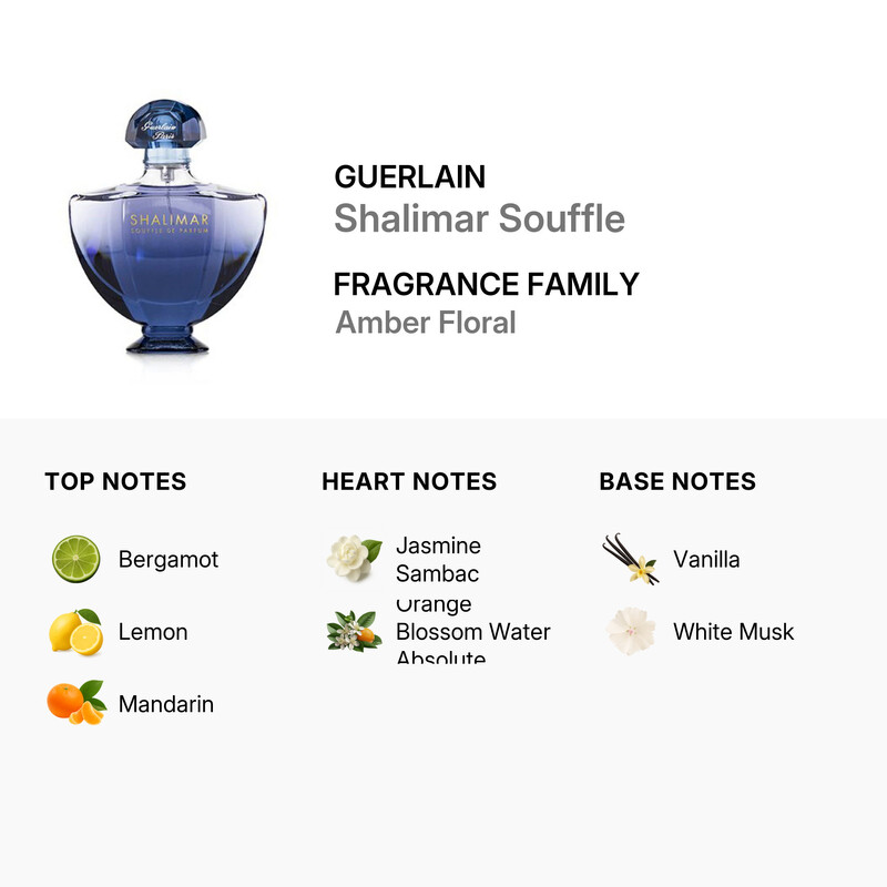 Guerlain Shalimar Souffle / Guerlain EDP Spray 3.0 oz (90 ml) (w