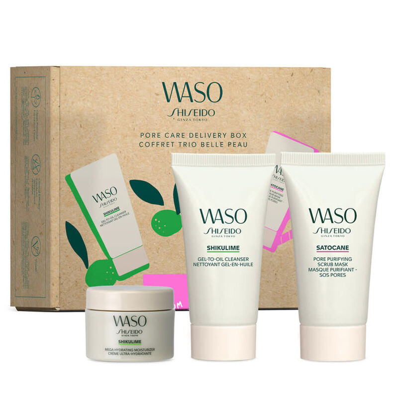 Shiseido Ladies Waso Pore Care Kit Set Gift Set Skin Care