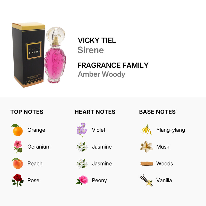 Vicky Tiel Sirene / Vicky Tiel EDP Spray 3.3 oz (w) 603531211084