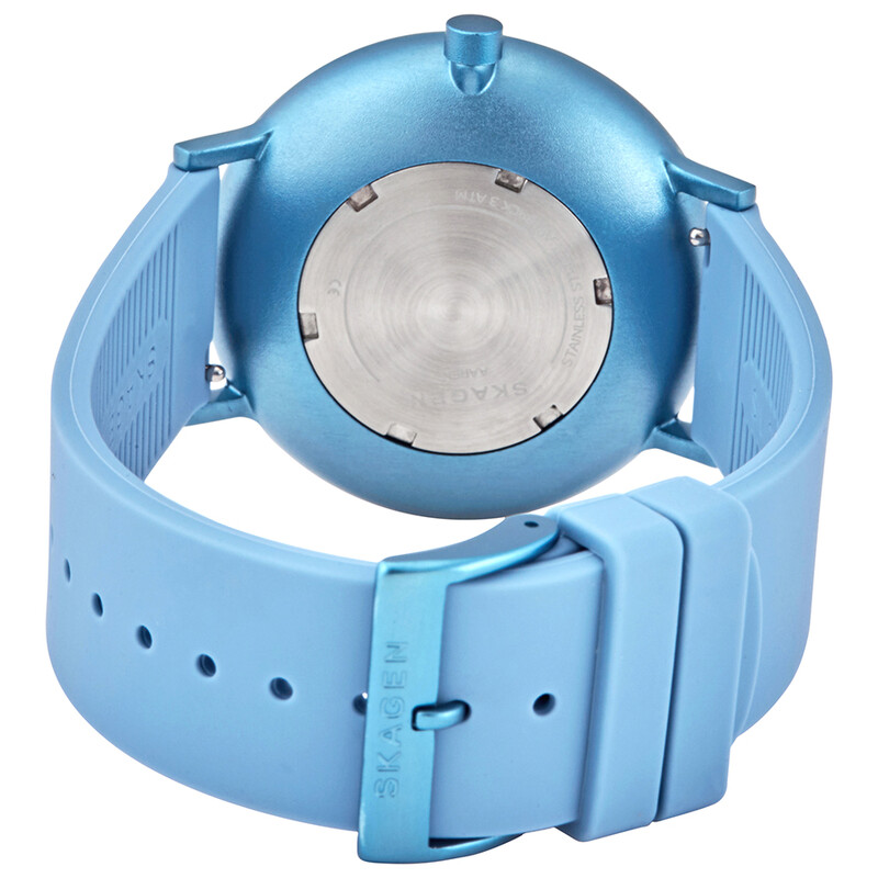 Skagen Aaren Kulor Aluminum Quartz Light Blue Dial Unisex  display picture 1