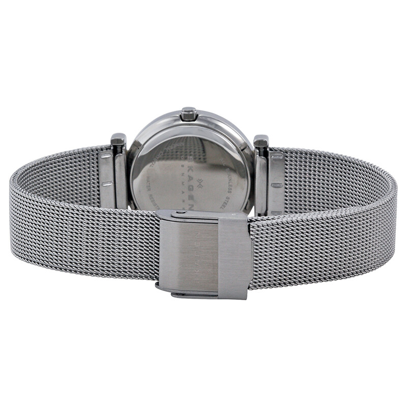 Skagen Classic Mesh Stainless Steel Crystal Ladies Watch  display picture 2