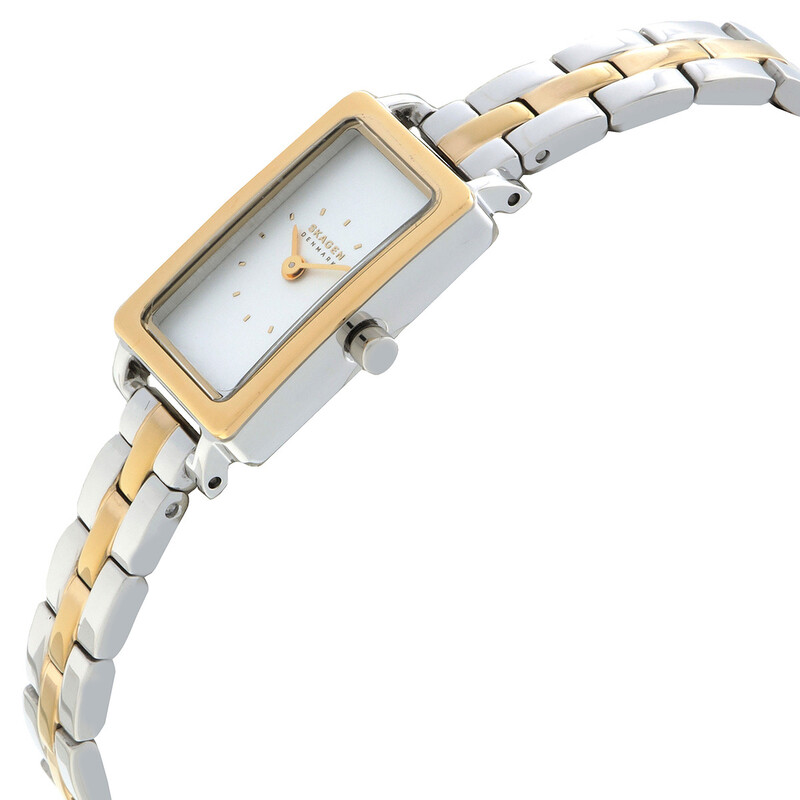 Skagen Hagen Micro Quartz White Dial Ladies Watch SKW3155 768680316537 - Watches, Other