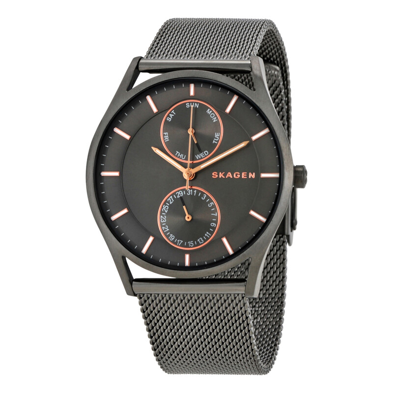 Skagen Holst Multi-Function Grey Dial Unisex Watch SKW6180 