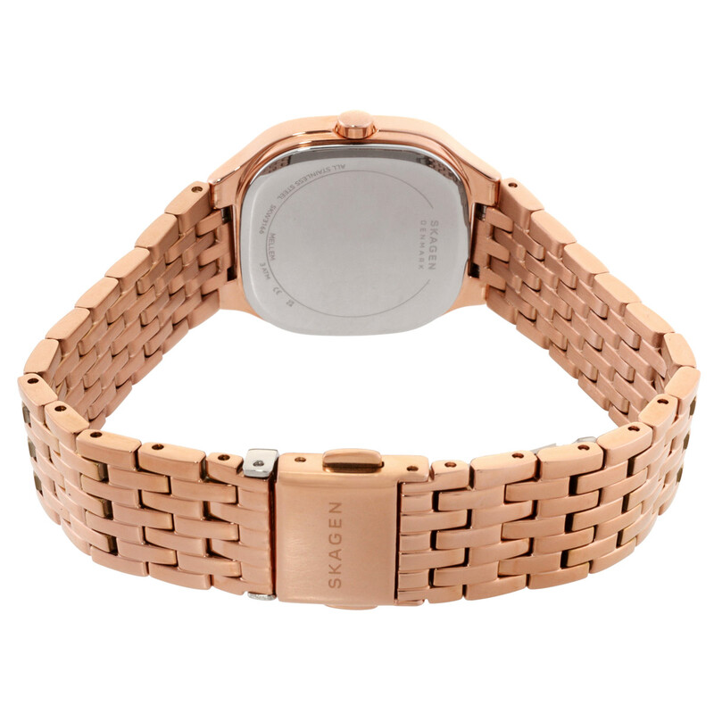 Skagen Mellem Lille Quartz Rose Gold Dial Ladies Watch SKW3166