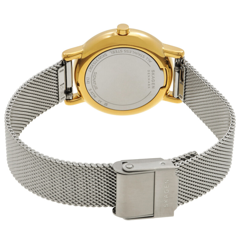 Skagen Signatur Lille Quartz White Dial Ladies Watch and  display picture 1