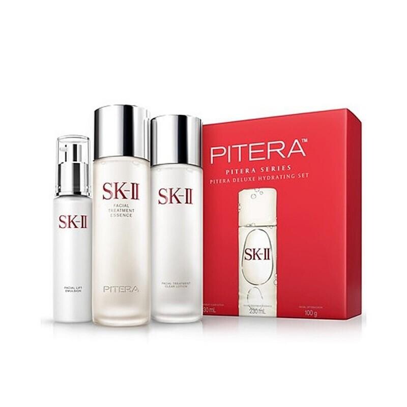 Sk-Ii Pitera Deluxe Hydrating 3 Pc Gift Set 4979006091236 - Skin