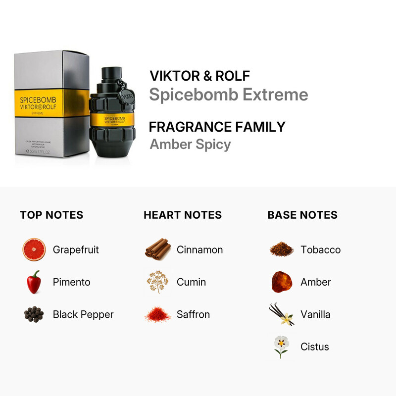 Viktor & Rolf Spicebomb Extreme / Viktor & Rolf EDP Spray 1.7 oz