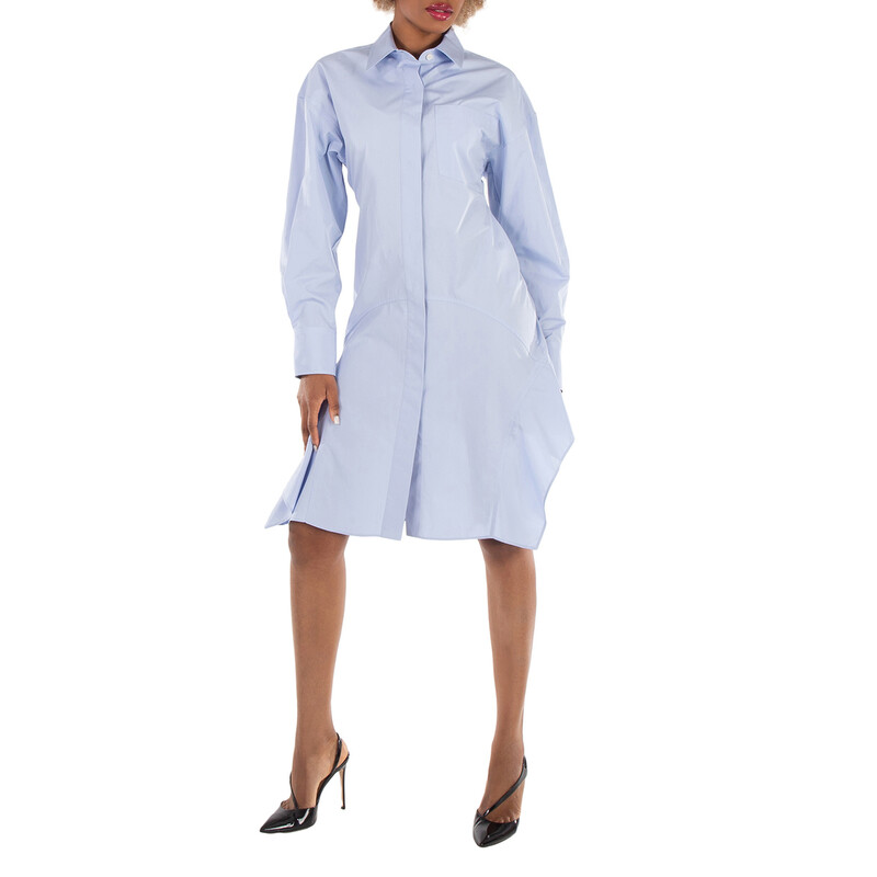 banana shirt dress Name a better summer dress than this effortlessly chic cross-waist midi in crisp poplin