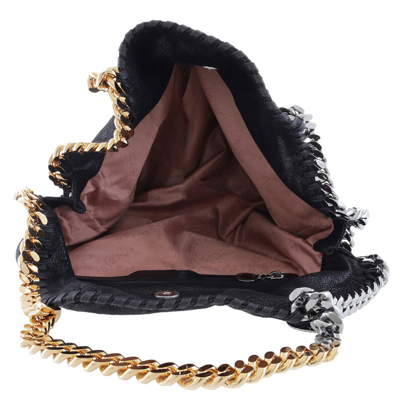 Stella McCartney Black Tote Piccola Falabella Handbag