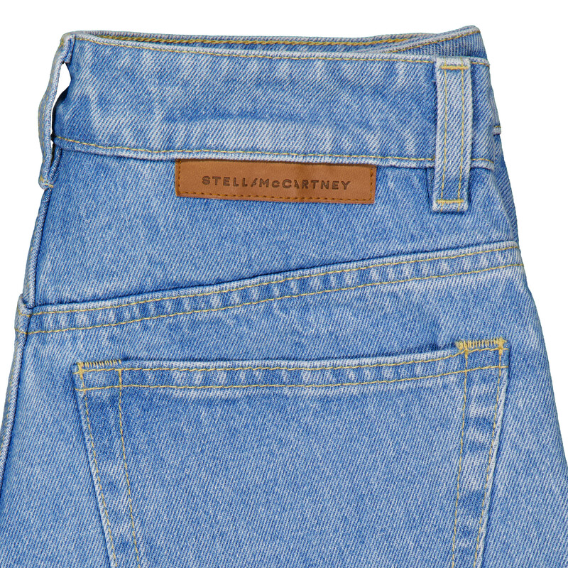 Stella McCartney Boucle Denim Shorts, Size 25 6D03673SQH06-4125