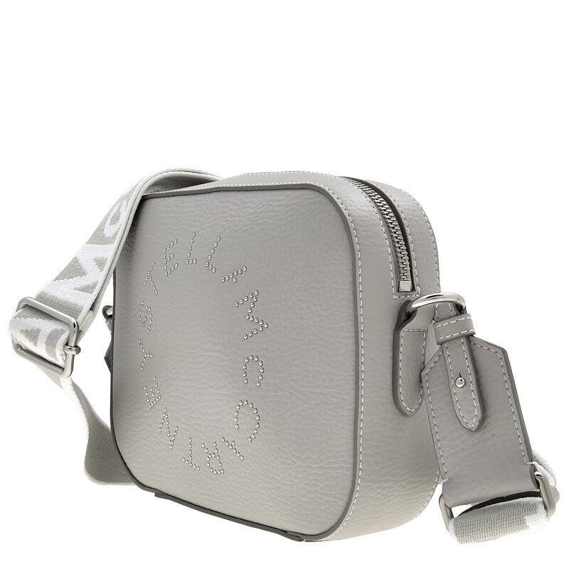 Stella McCartney Grey Logo Camera Crossbody Bag 700266WP0234-1401