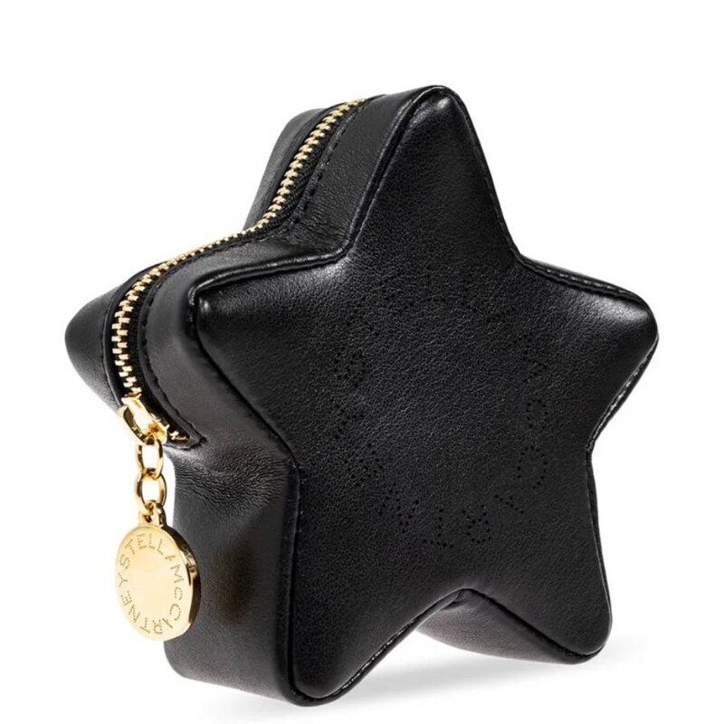 小物 Stella McCartney Logo Coin Case Key Ring Stella McCartney Logo Star Coin Purse Keychain 7P0077WP0512-1000