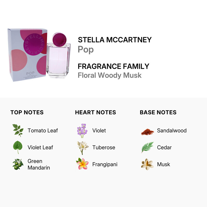 Stella McCartney Pop / Stella Mccartney EDP Spray 3.3 oz (100 ml