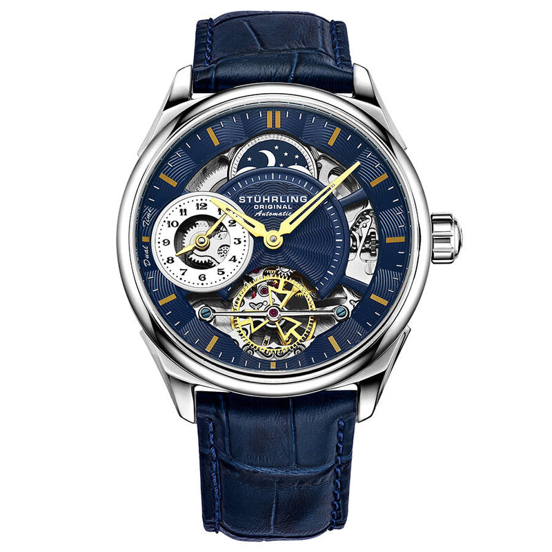 NWT Stuhrling Original Legacy Automatic Blue Dial Men\'s Watch Stuhrling Original Legacy Automatic Blue Dial Men main image 2