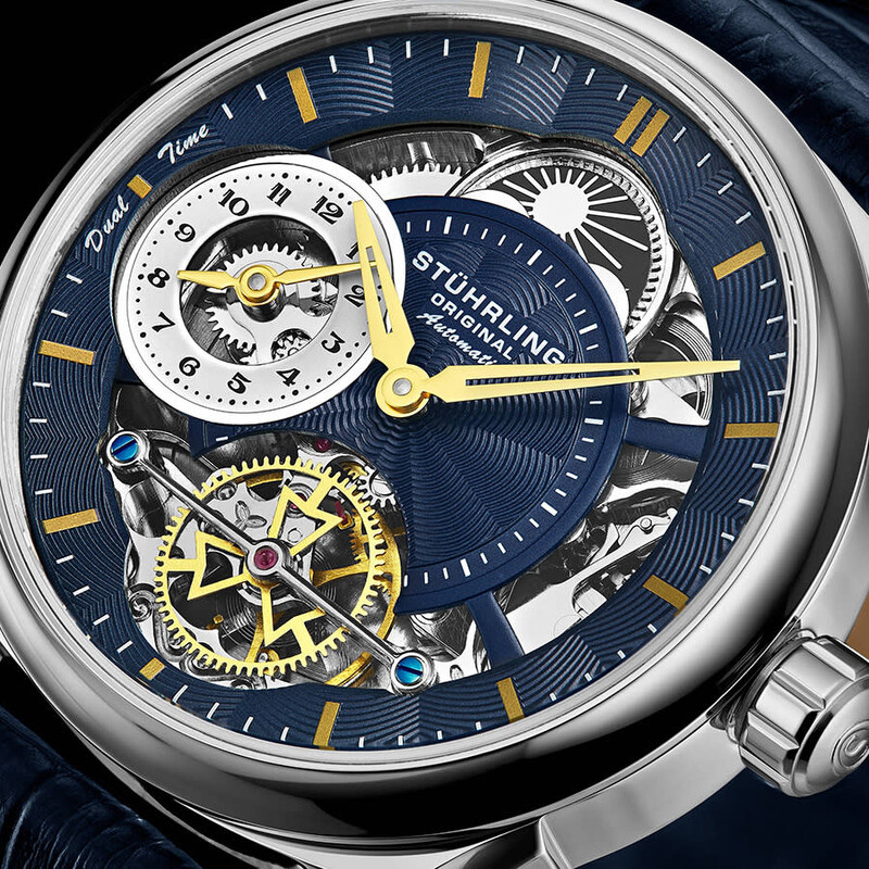 Stuhrling Original Legacy Automatic Blue Dial Men
