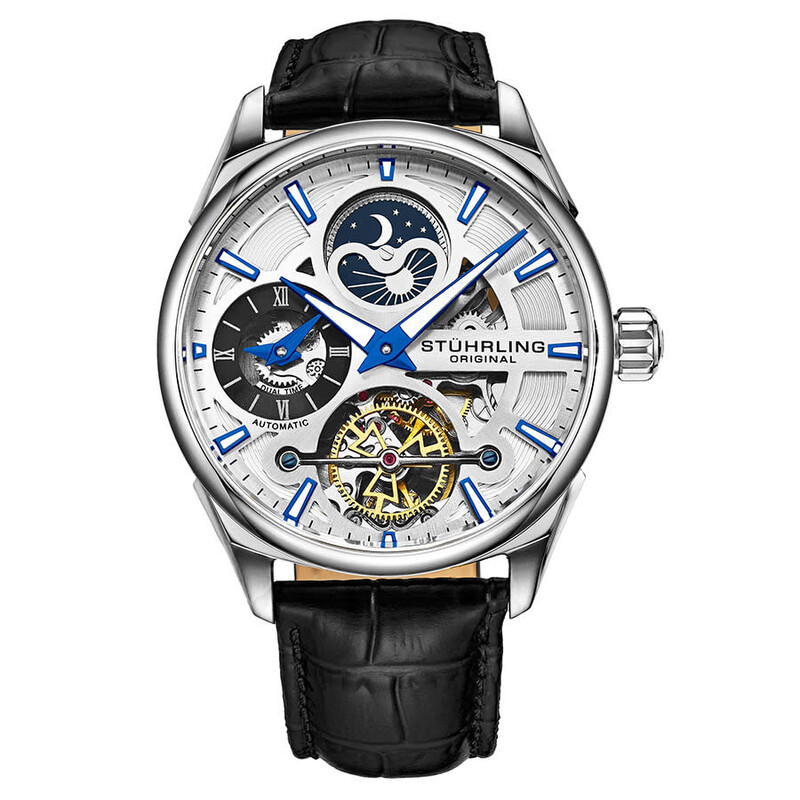 Stuhrling Original Legacy Automatic Silver Dial Men display picture 1