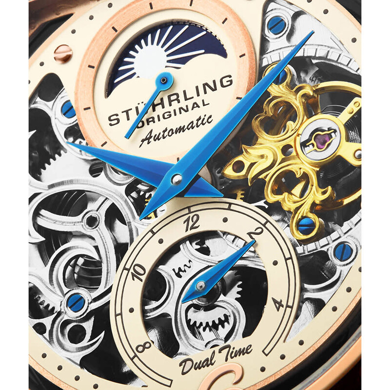 Stuhrling Original Legacy Automatic White Dial Men display picture 1