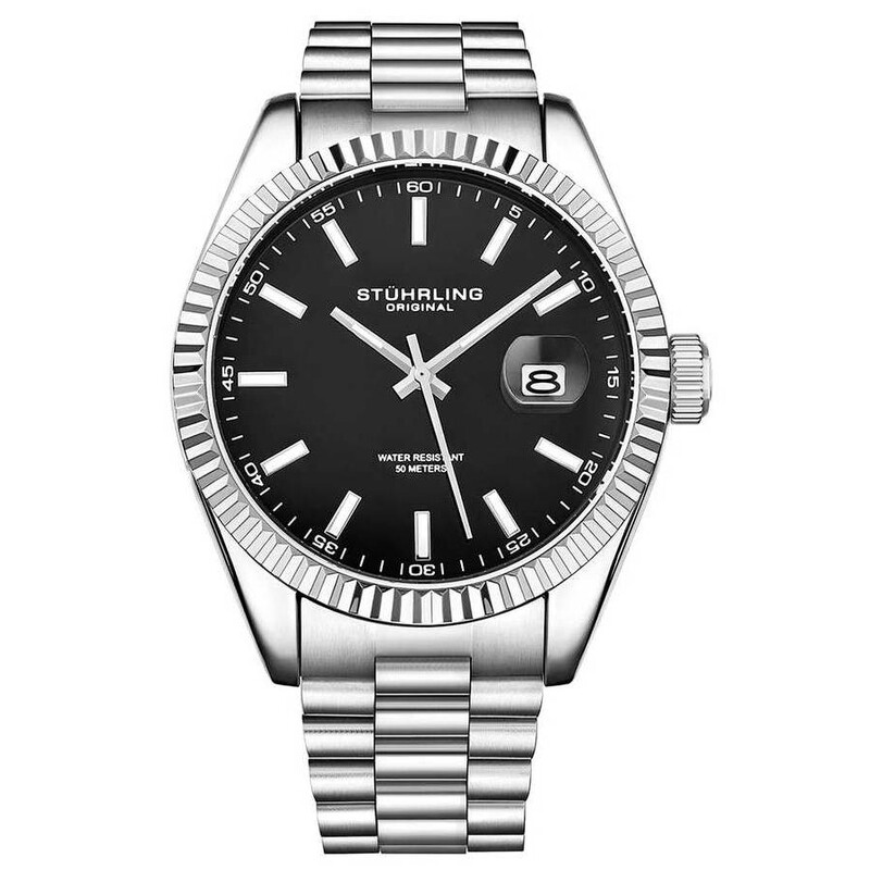 Stuhrling Original Symphony Black Dial Men's Watch M15693