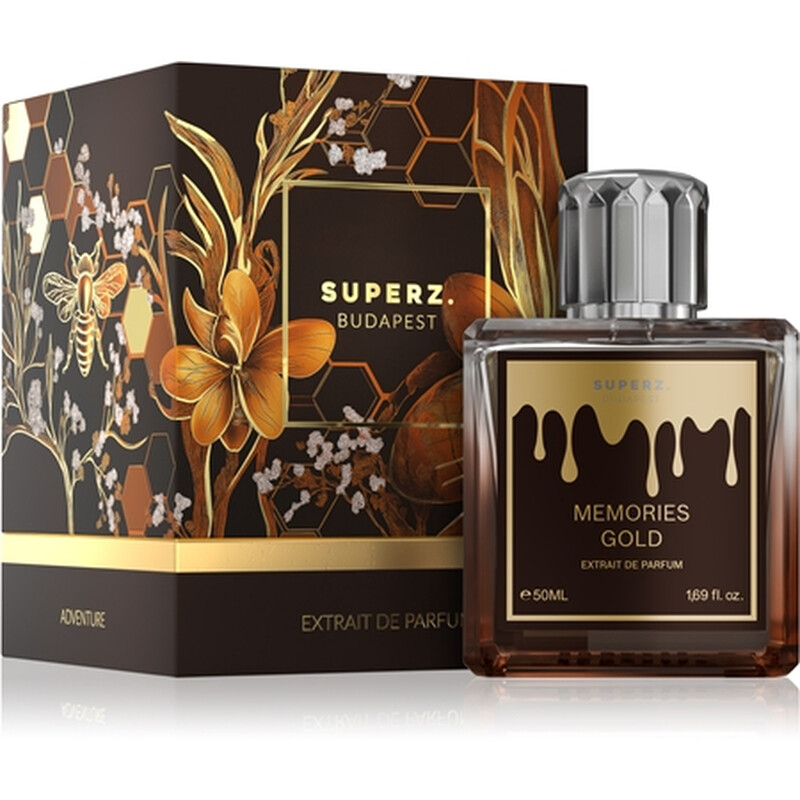 Superz. Unisex Memories Gold Extrait de Parfum Spray 1.7 oz