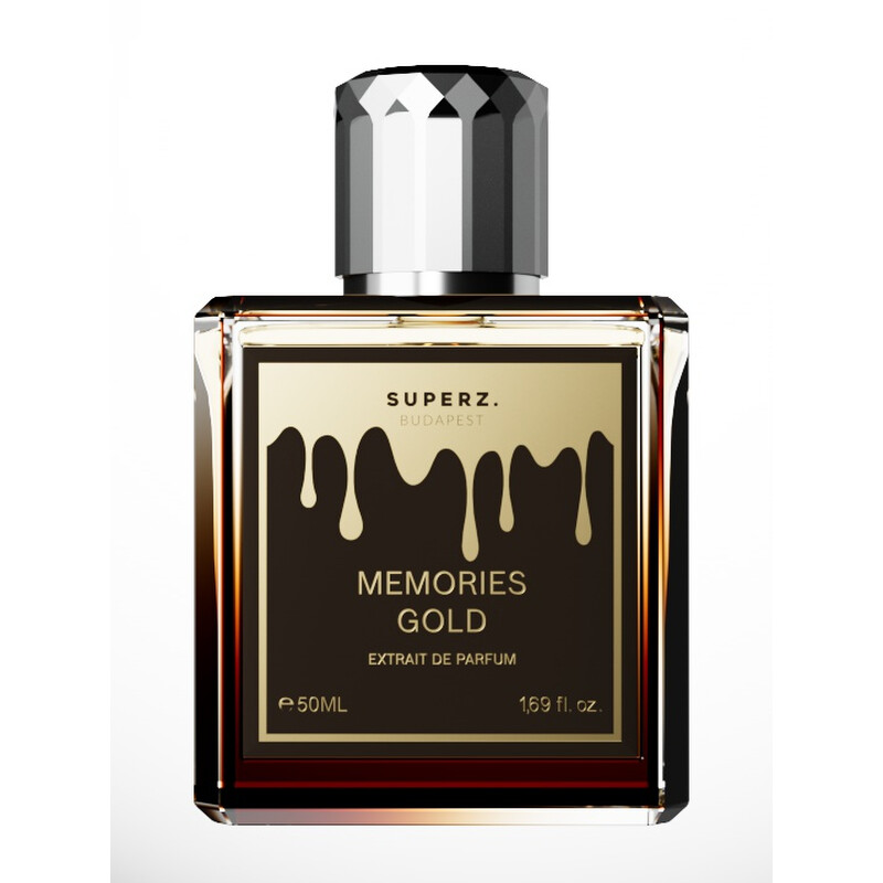 Superz. Unisex Memories Gold Extrait de Parfum Spray 1.7 oz