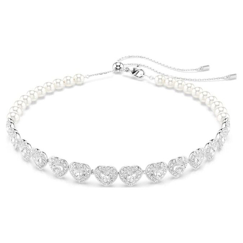Swarovski Ariana Grande x Swarovski Crystal Heart Pearl Tennis