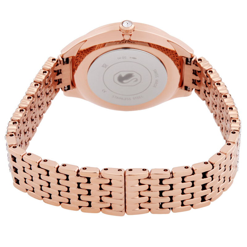 Swarovski Attract Quartz Crystal Silver Dial Ladies Watch 5742477
