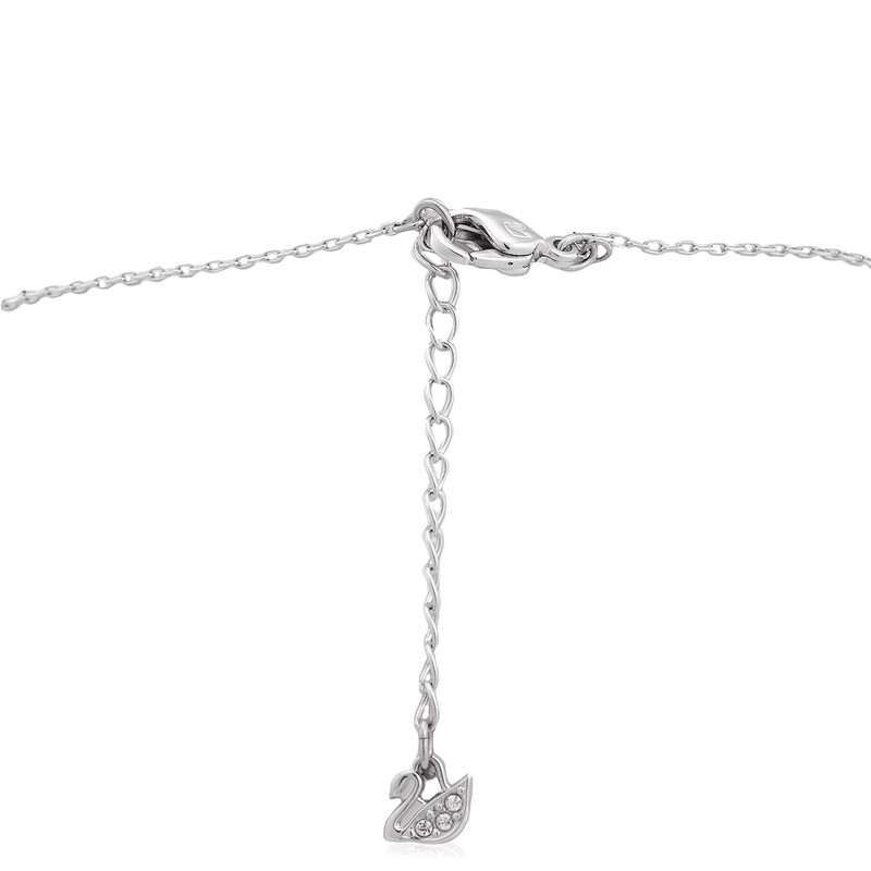 Swarovski Blue Rhodium Plated Sparkling Dance Earring And Necklace Set ...