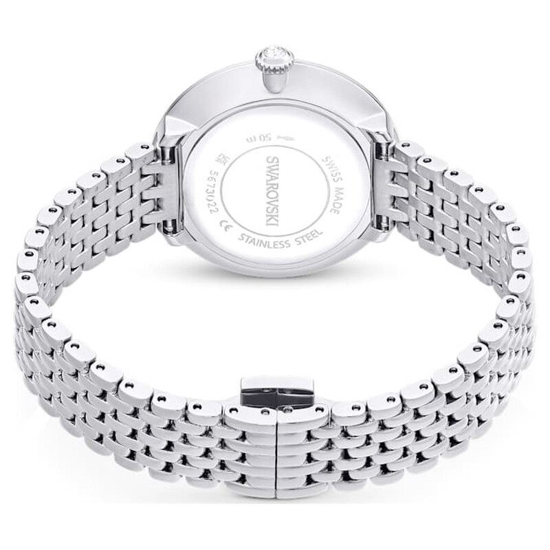 Swarovski Certa Quartz Crystal Silver Dial Ladies Watch 5673022