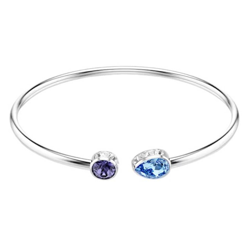 Swarovski Chroma Rhodium Plated Bangle 5741780 9009657417804
