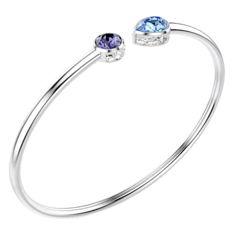 Swarovski Chroma Rhodium Plated Bangle 5741780 9009657417804