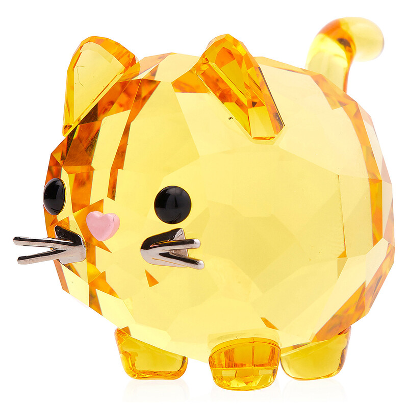 Swarovski Chubby Cats Yellow Cat 5658325 191453222009 - Ladies Jewelry ...