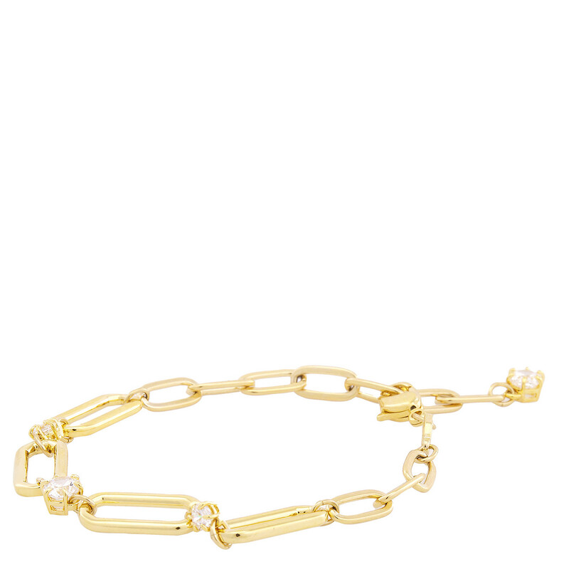 Swarovski Constella Bracelet - White, Gold-Tone Plated 5689658