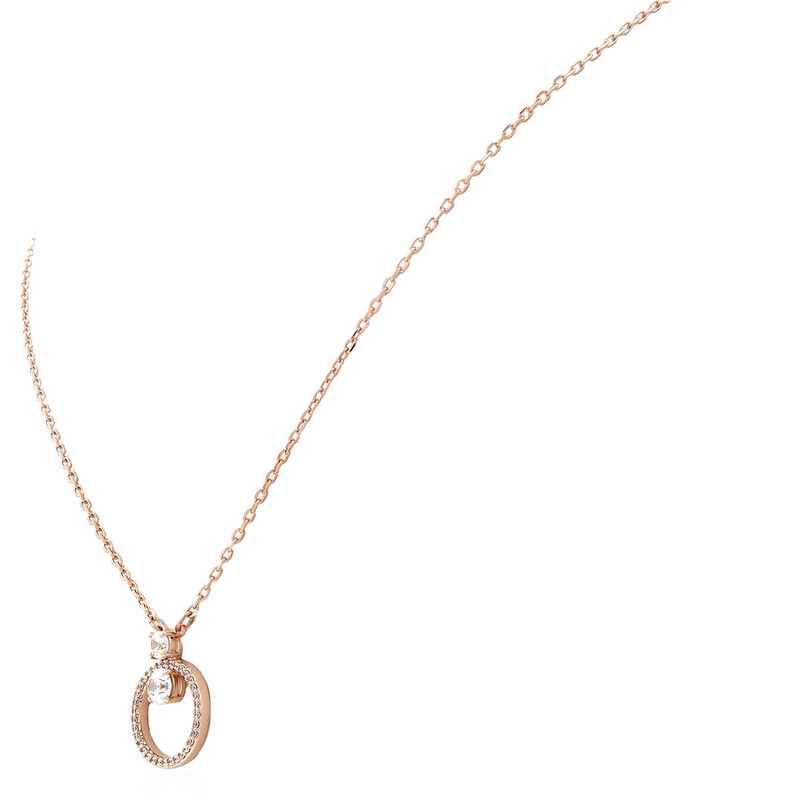 Swarovski Constella Pendant Cz Rose Gold Shiny White 5692266