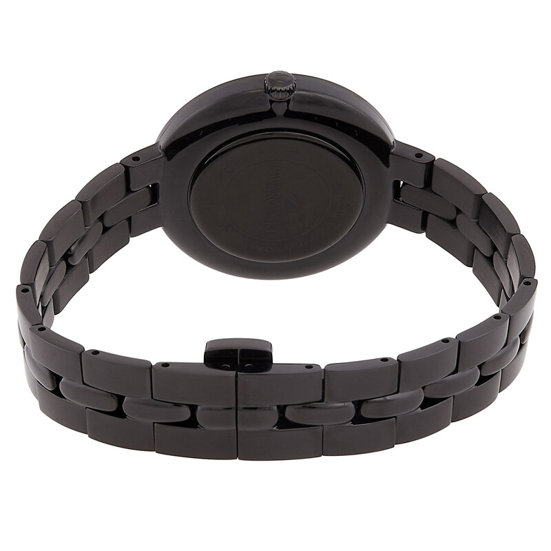 Swarovski Cosmopolitan Quartz Black Dial Watch 5547646 191453081644 ...