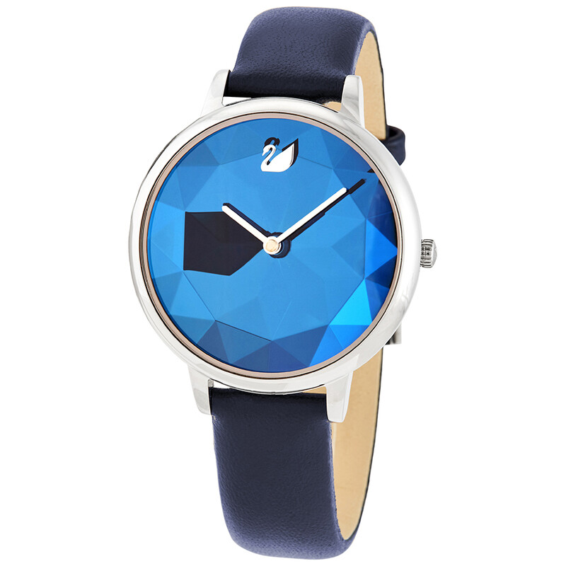 Swarovski Crystal Lake Quartz Blue Dial Ladies Watch 5416006