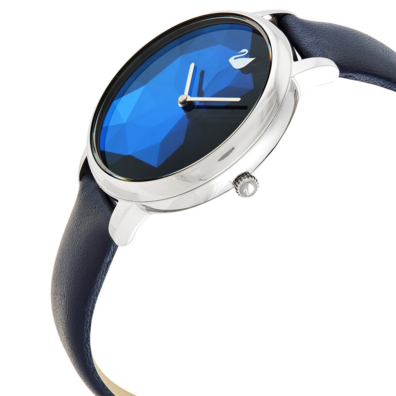 Swarovski Crystal Lake Quartz Blue Dial Ladies Watch 5416006  display picture 1