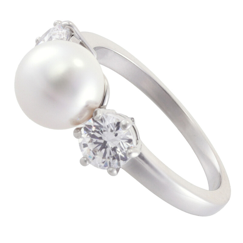 Swarovski Crystal Pearl Matrix Cocktail Ring, Size 52 (US 5.75) 5689631 ...