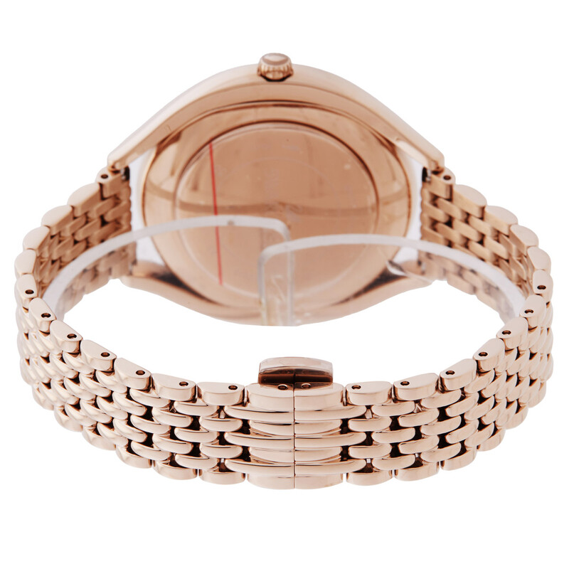 Swarovski Crystalline Aura Quartz White Silver Dial Ladies Watch
