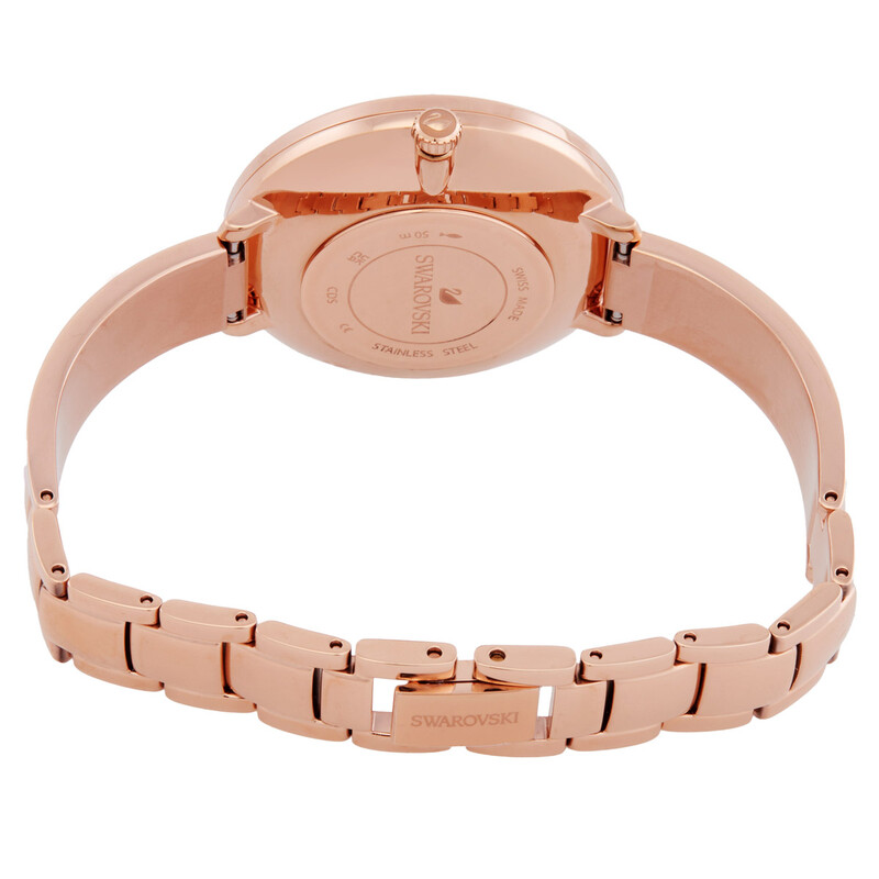 Swarovski Crystalline Delight Quartz Silver Dial Ladies Watch