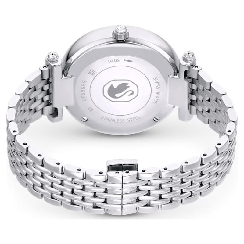 Swarovski Crystalline Wonder Quartz Silver-tone Dial Ladies Watch