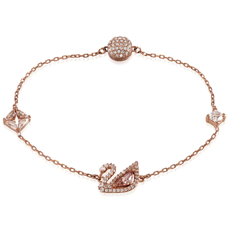 Swarovski Dazzling Swan Bracelet, Size M 5472271 9009654722710