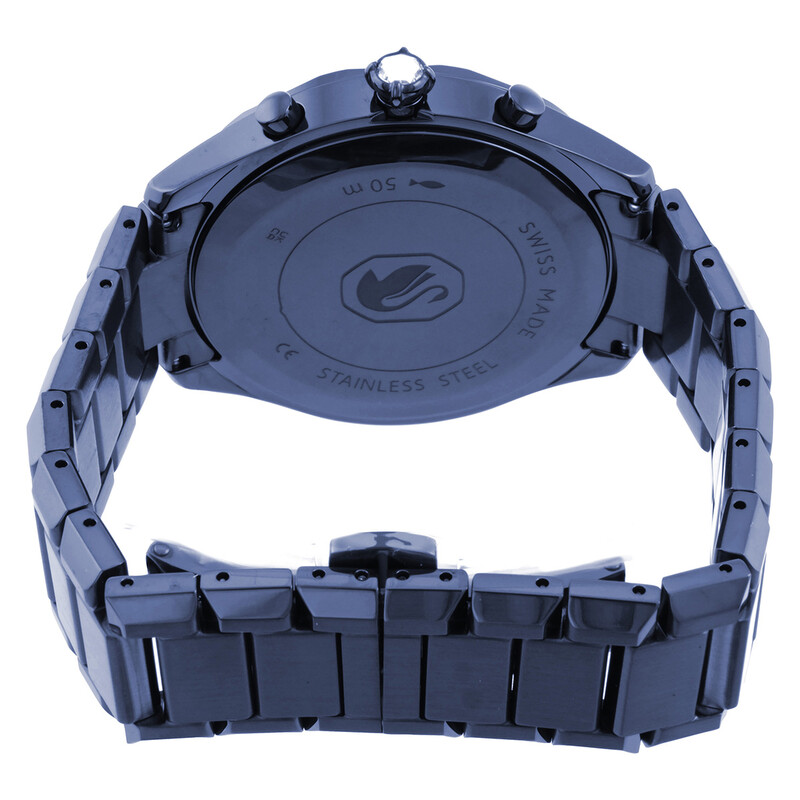 Swarovski Dextera Chronograph Quartz Blue Dial Ladies Watch